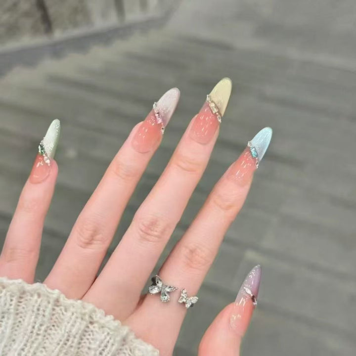 Glamorous Press-On Nail Set Kalsten
