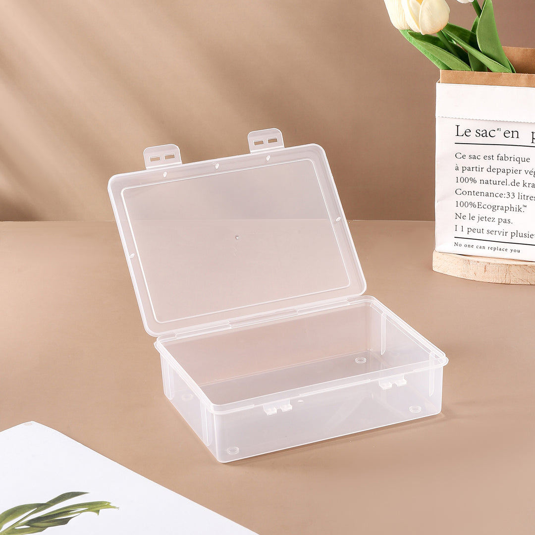 Versatile Clear Storage Organizer Box Kalsten