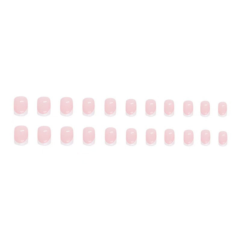 Classic French Tip Press-On Nails Kalsten