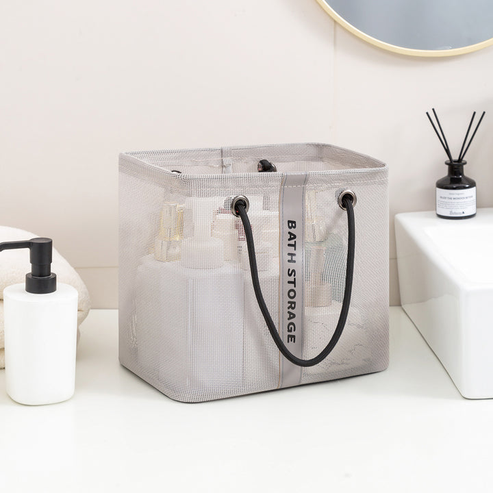 Mesh Bath Storage Tote Bag Kalsten