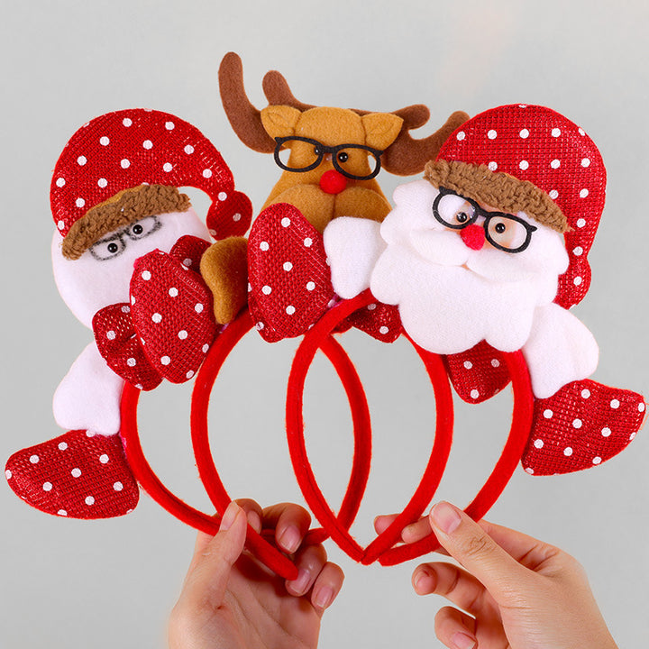 Festive Reindeer Antler Headband
