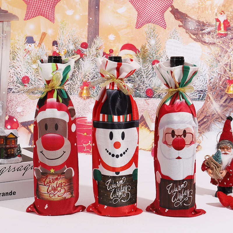 Christmas wine bottle cover Kalsten