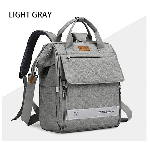Quilted Multi-Purpose Backpack Kalsten
