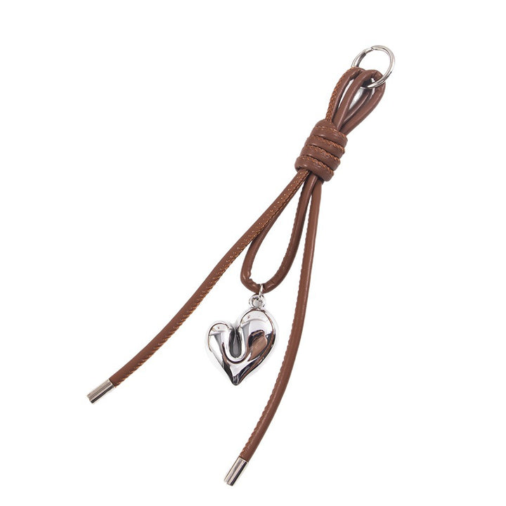Heart-Shaped Charm Keychain Kalsten