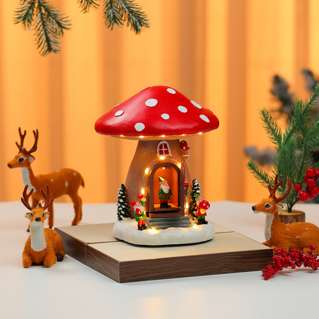 LED Illuminated Christmas Gingerbread House Decoration Kalsten