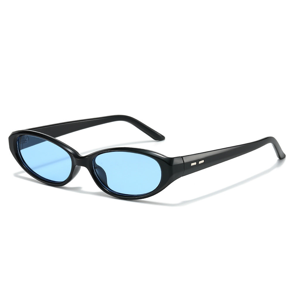 Sleek Retro-Inspired Oval Sunglasses Kalsten