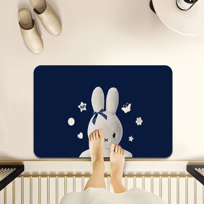 Cartoon-Themed Non-Slip Bathroom Mat