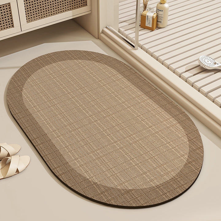 Stylish Textured Bath Mat Kalsten