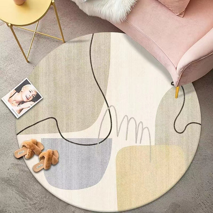 Abstract Modern Area Rug Kalsten