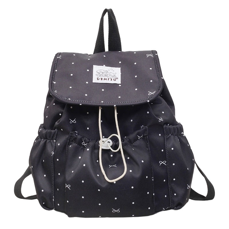 Playful Polka Dot Backpack Kalsten