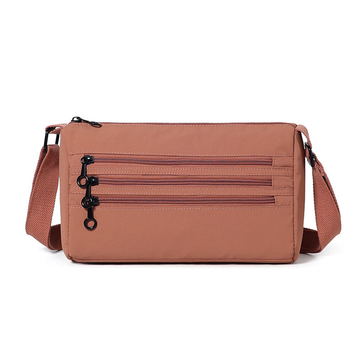 Functional Multi-Zipper Crossbody Bag Kalsten