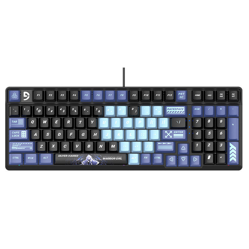 Mechanical Gaming Keyboard with Enhanced Key Response Kalsten