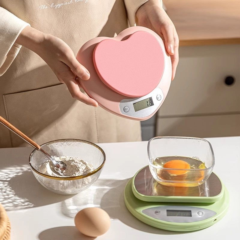 Round Digital Kitchen Weighing Scale
