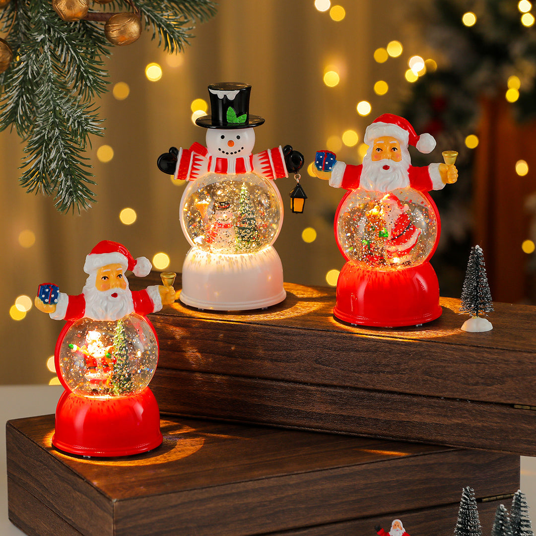 LED Illuminated Snow Globe Figurine Kalsten