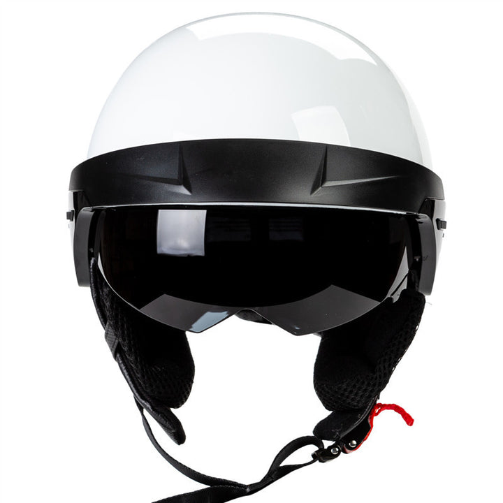 Urban Style Motorcycle Half-Helmet with Visor Kalsten