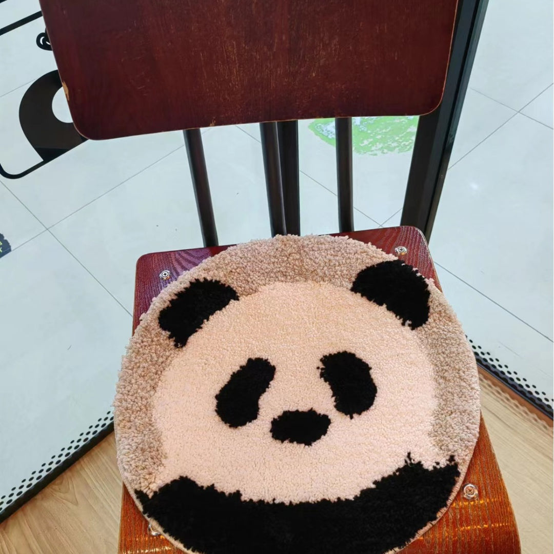 Panda-Themed Plush Floor Mat Kalsten
