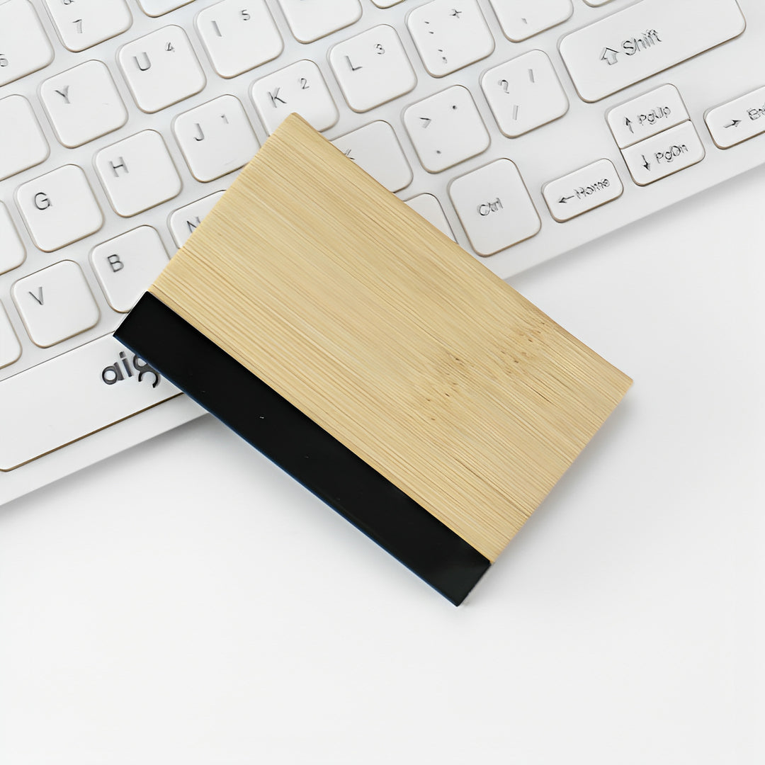 Bamboo Fiber Business Card Holder