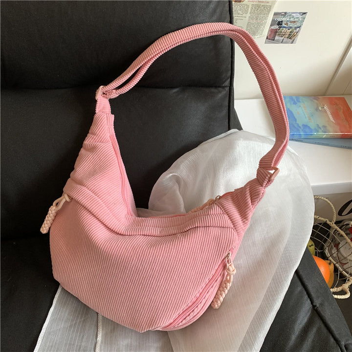 Shoulder bag with artistic fan design Kalsten