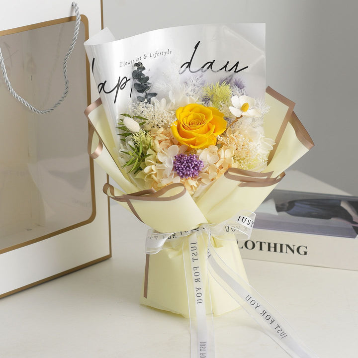 Elegant Faux Flower Bouquet