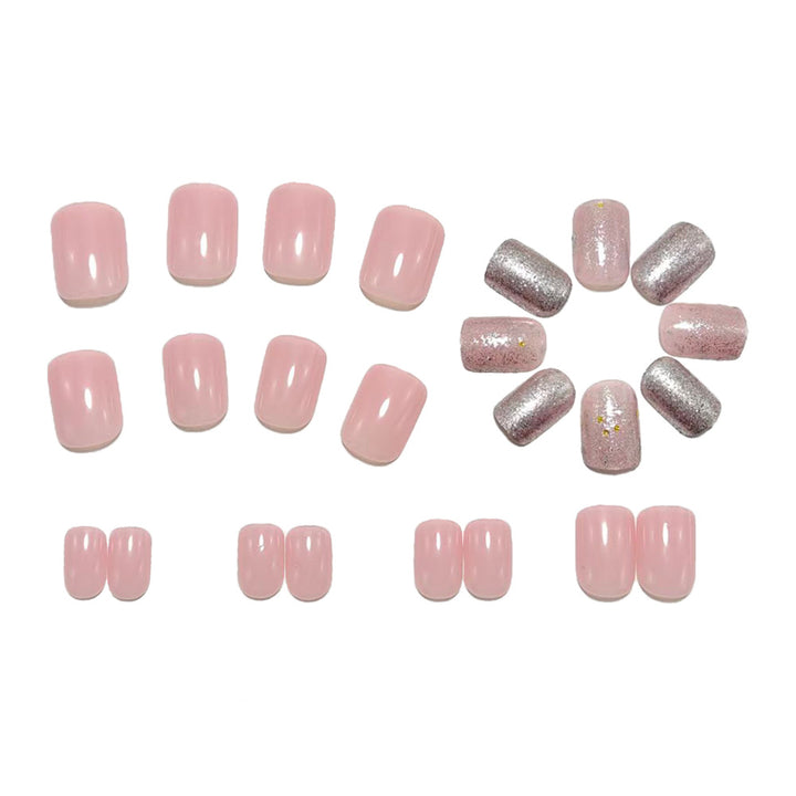 Glitter Artificial Nails Kalsten