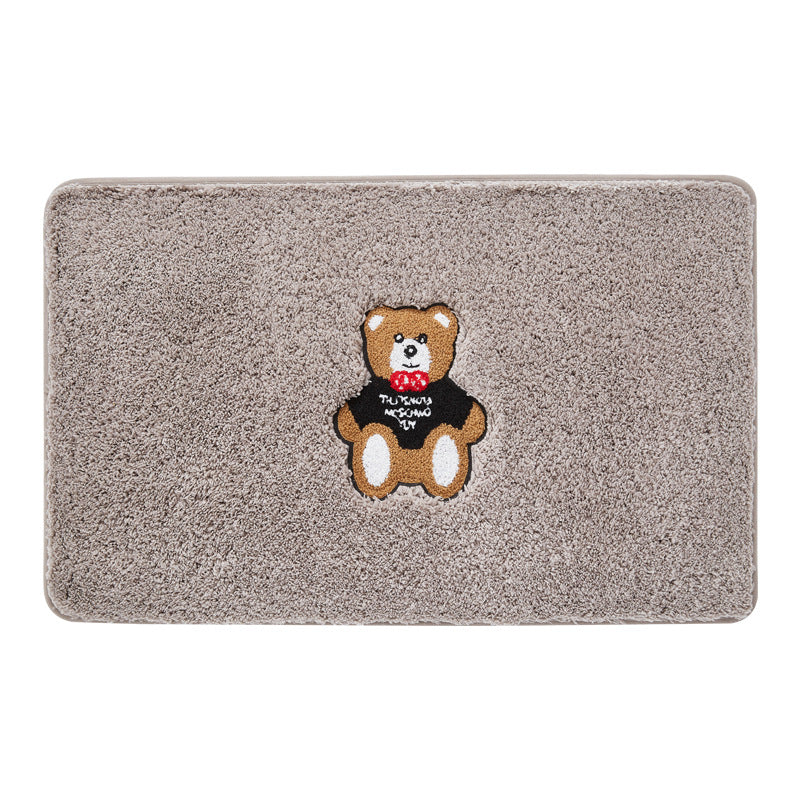 Cute Cartoon Bear Bath Mat Kalsten