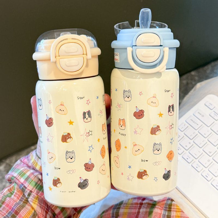 Ladies funny drinking bottle with secure closure system Kalsten