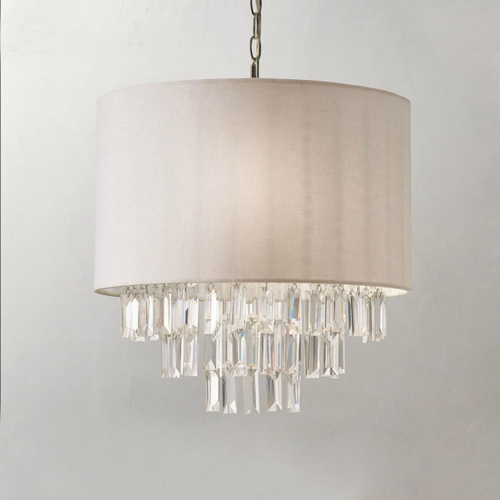 Elegant Capiz Shell Pendant Light