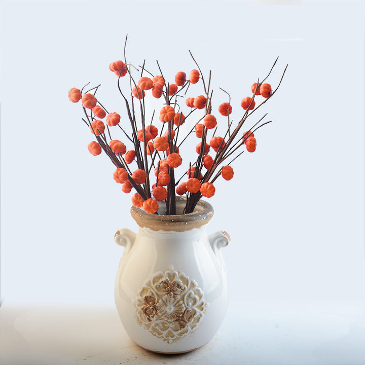 Elegant ceramic vase with decorative pattern Kalsten