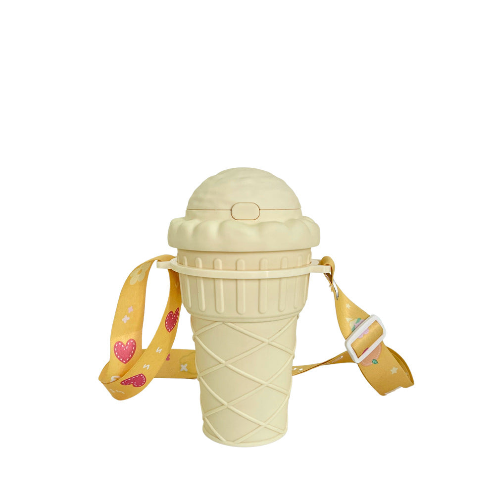 Women's Creative Ice Cream Cup Drinking Bottle Kalsten