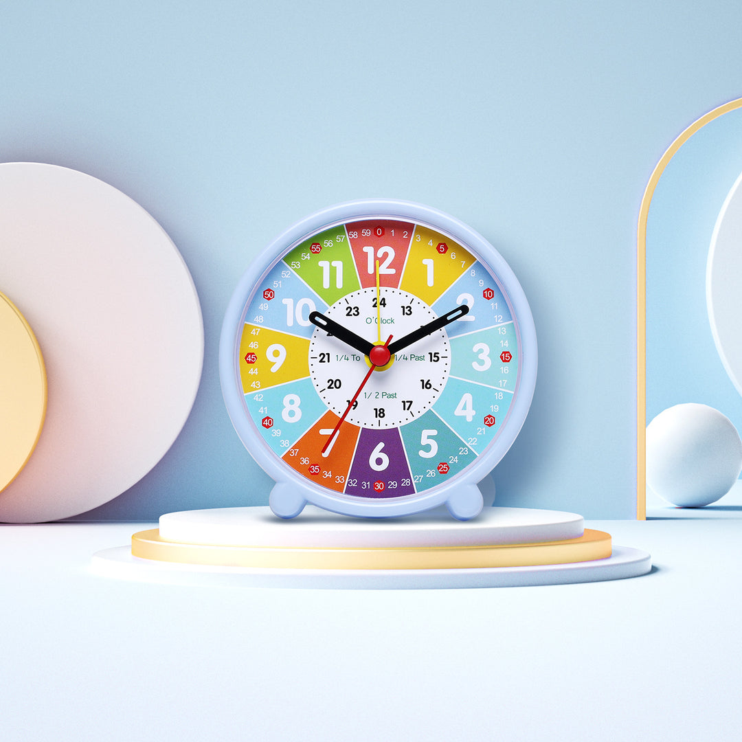 Table clock with bright colors Kalsten