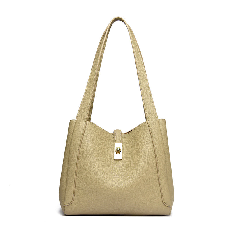 Elegant Structured Shoulder Tote Kalsten