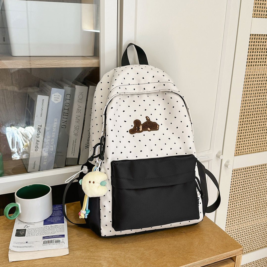 Playful Polka Dot Animated Backpack Kalsten