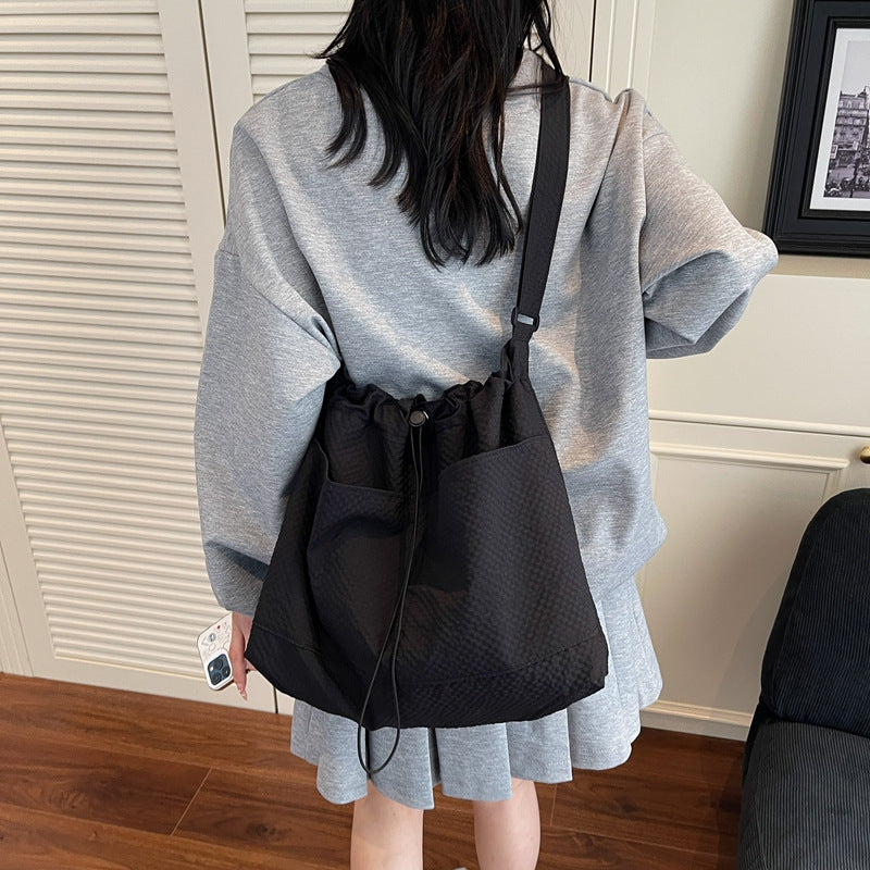 Lightweight Drawstring Weekend Tote Kalsten