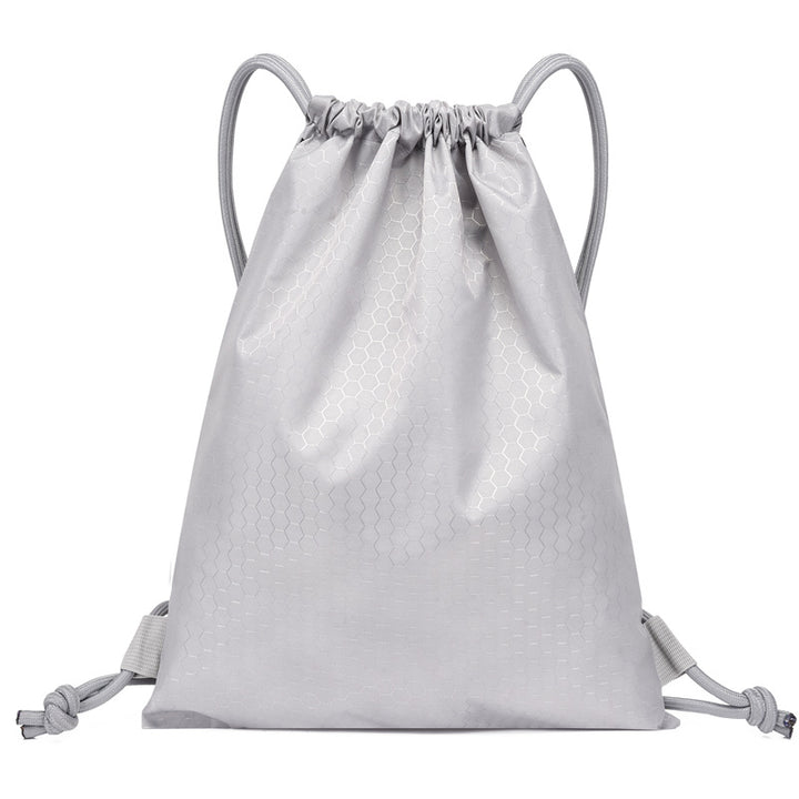 Honeycomb Texture Drawstring Backpack Kalsten