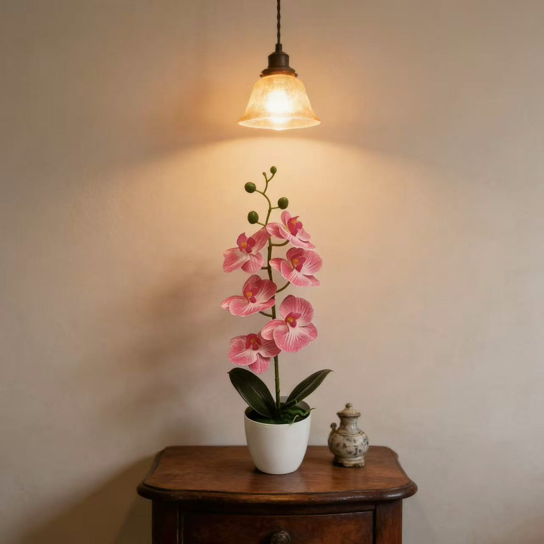 Premium Faux Orchid Plant Arrangement