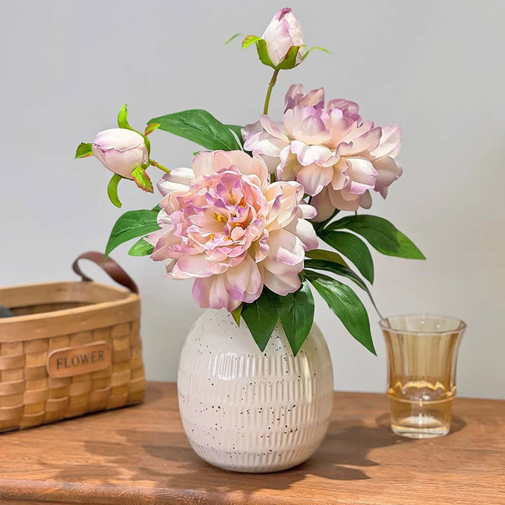 Textured Decorative Ceramic Vase