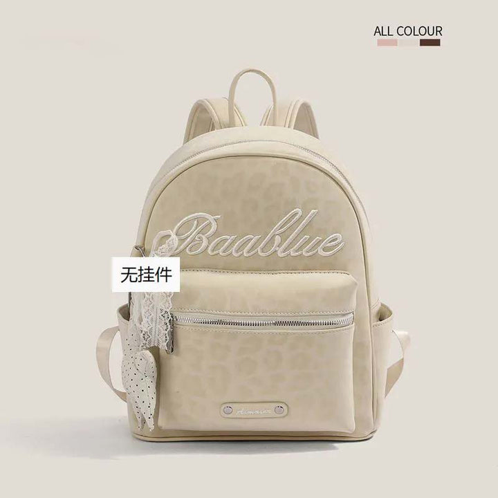 Star-Embellished Casual Backpack Kalsten