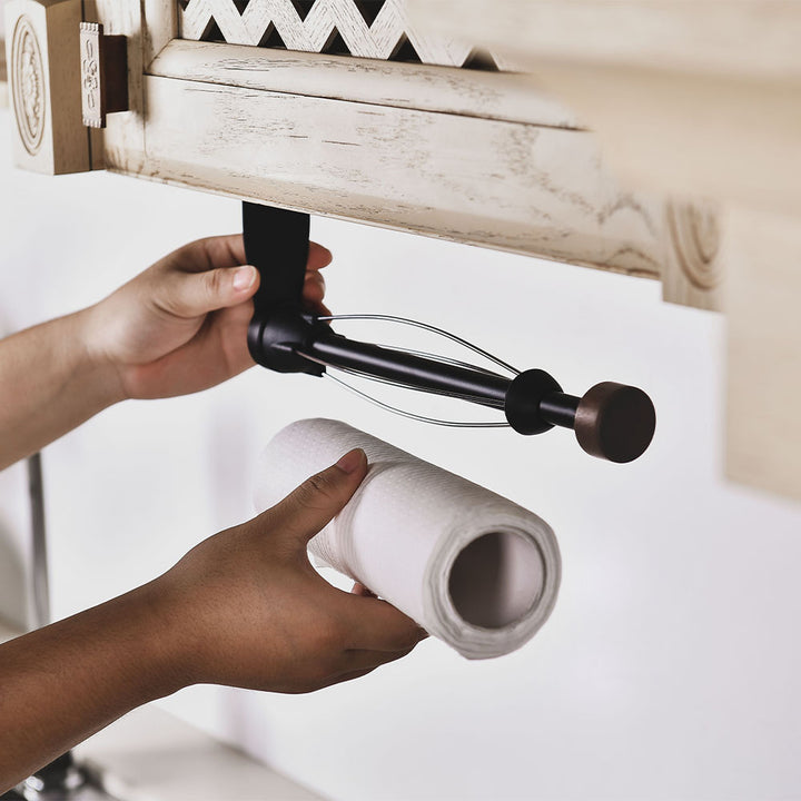 Modern Wall Wardrobe with Wood Details Kalsten