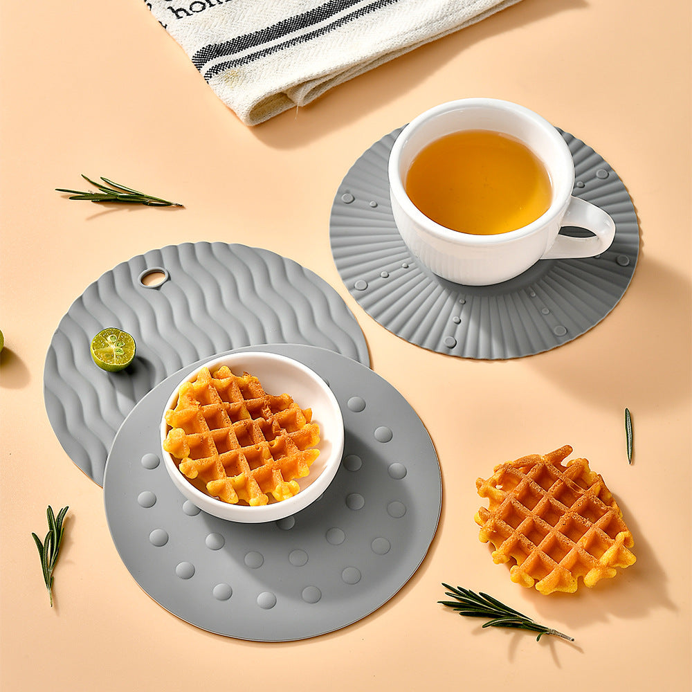 Heat-resistant silicone coaster with non-slip surface Kalsten