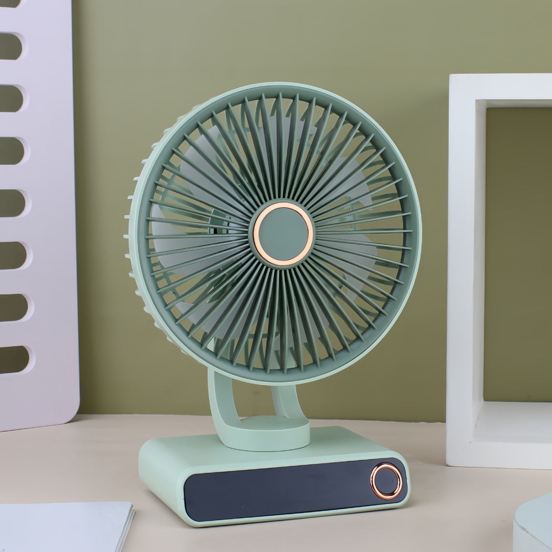 Ladies Portable Table Fan in Modern and Compact Design Kalsten