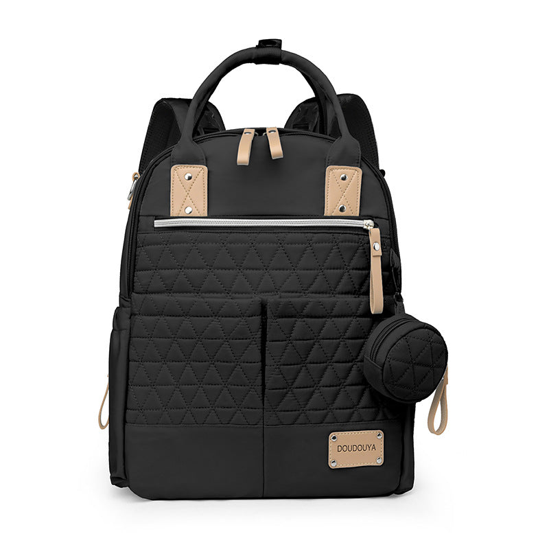 Quilted Multi-Function Backpack Kalsten