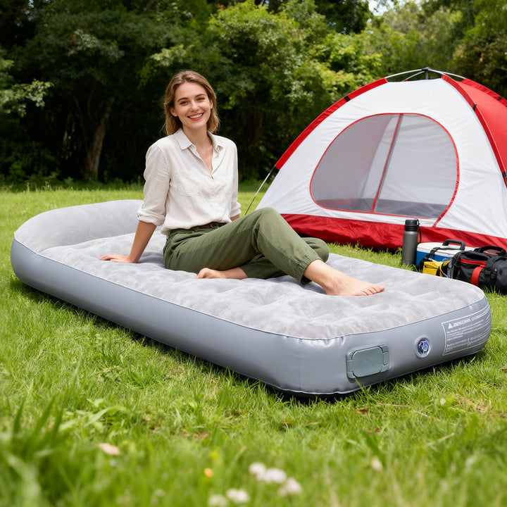 Ladies Inflatable Comfort Mattress with Ergonomic Head Support Kalsten