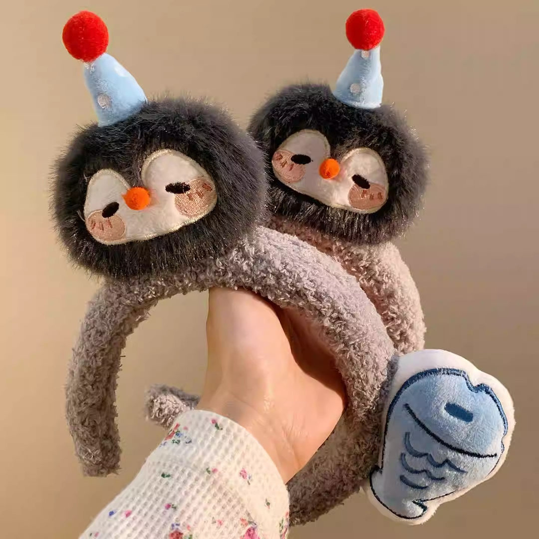 Plush Animal-Themed Hair Band Kalsten