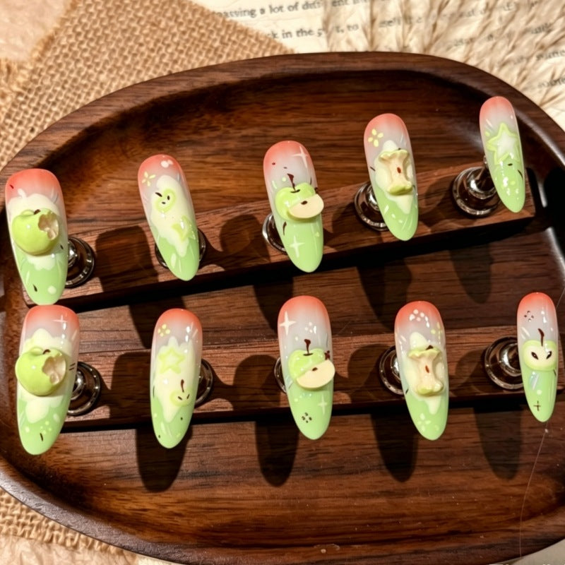 Whimsical Cute Character Press-On Nails Kalsten