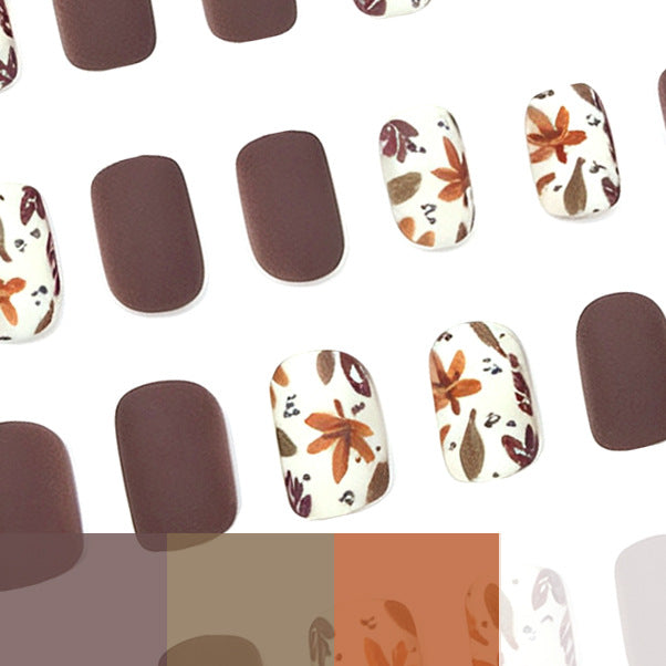Elegant Floral Acrylic Nail Art Enhancements Kalsten 1789915567