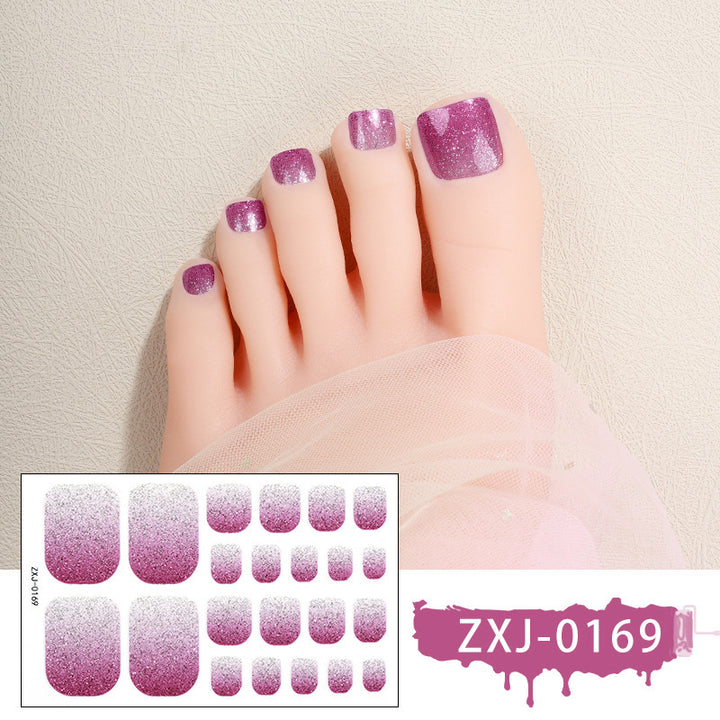 Premium Self-Adhesive Toenail Art Wraps