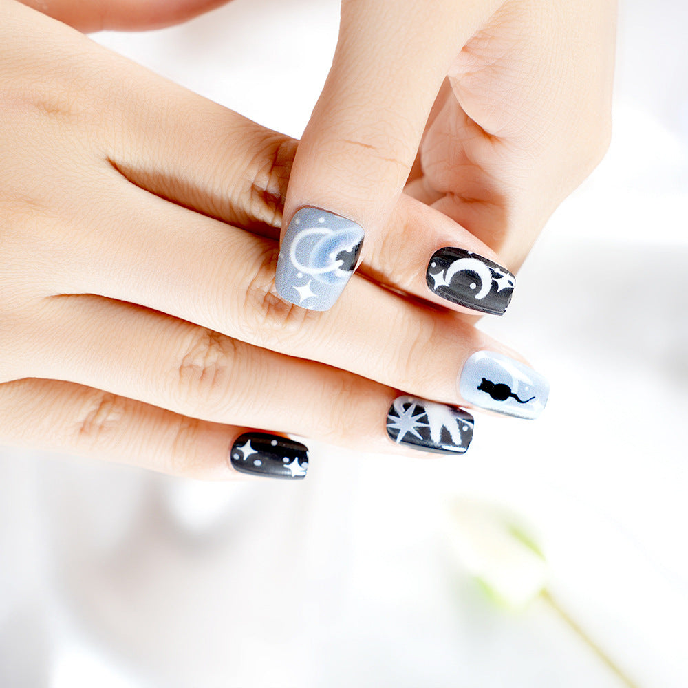 Artistic Themed Press-On Nail Set Kalsten
