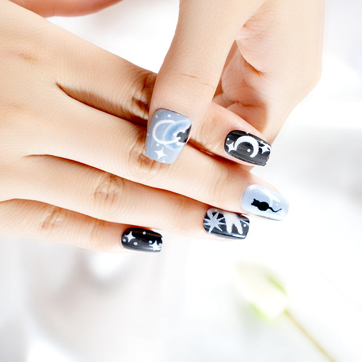Artistic Themed Press-On Nail Set Kalsten