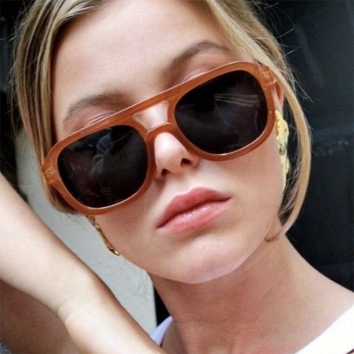 Women's fashionable sports sunglasses with wide, flexible frame Kalsten