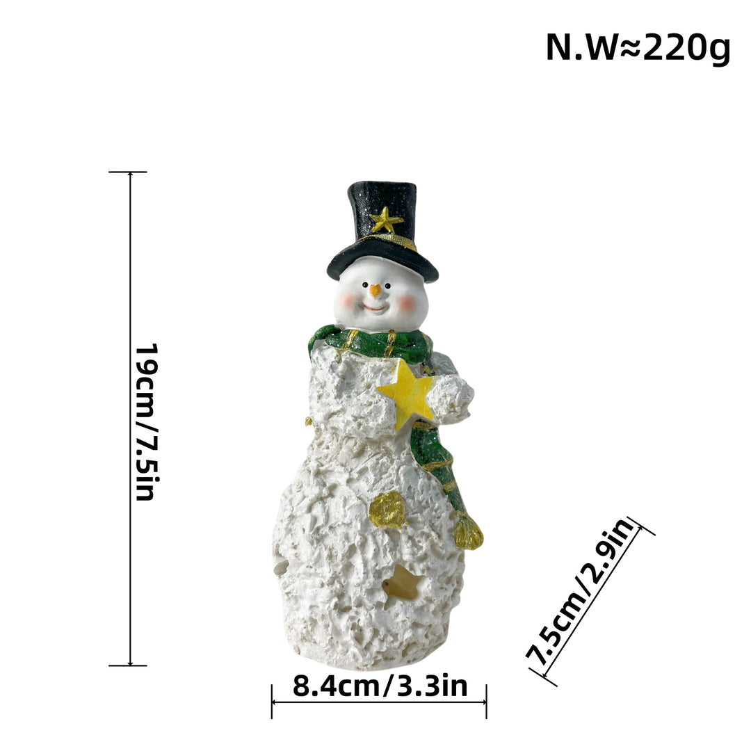 Decorative Snowman Sculpture Kalsten